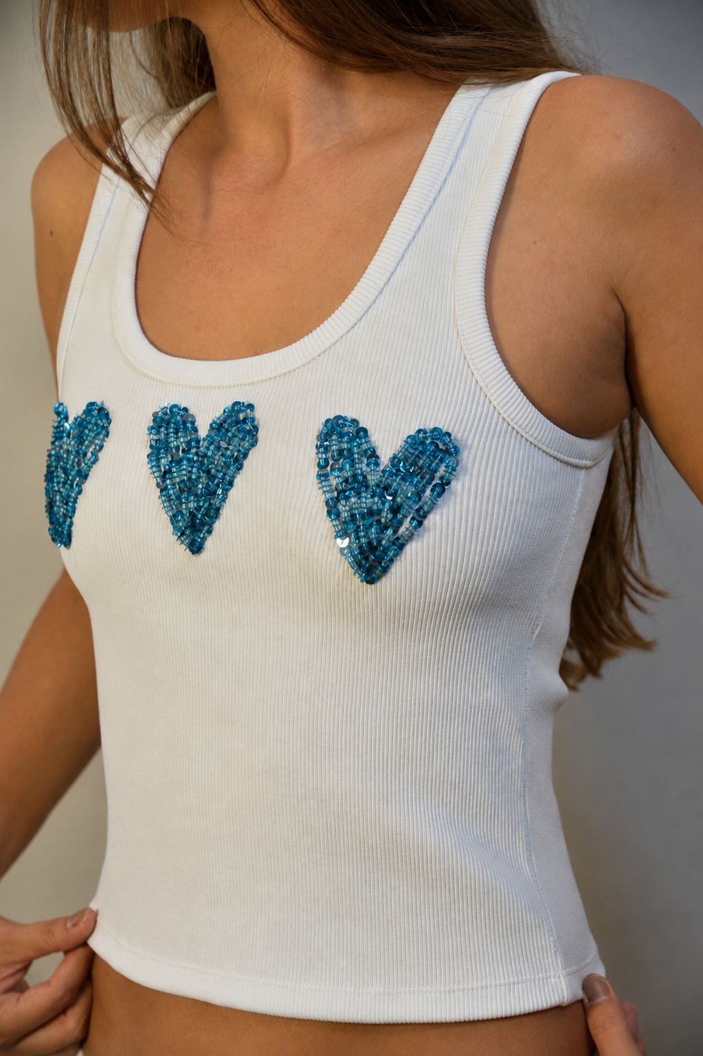 LOVIE HALTER TANK TOP