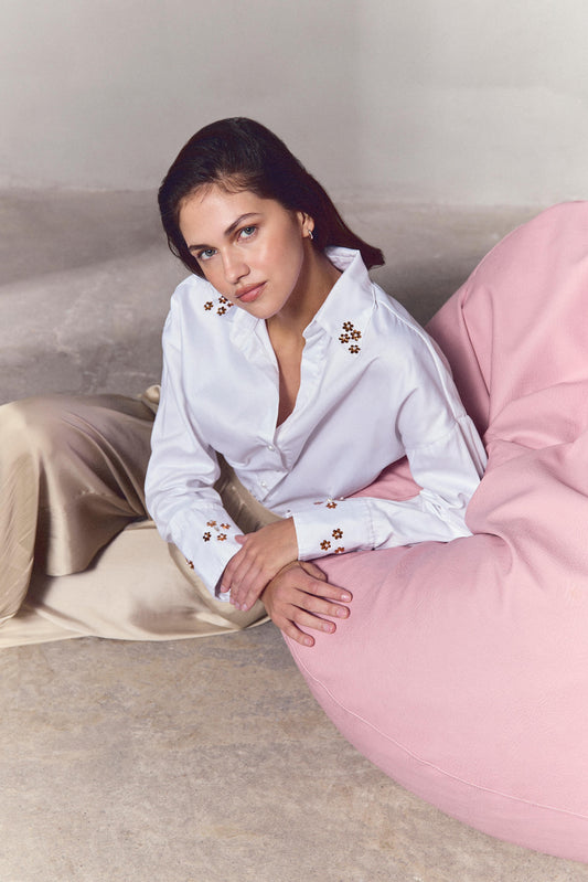 Camisa Jazmin Ocre