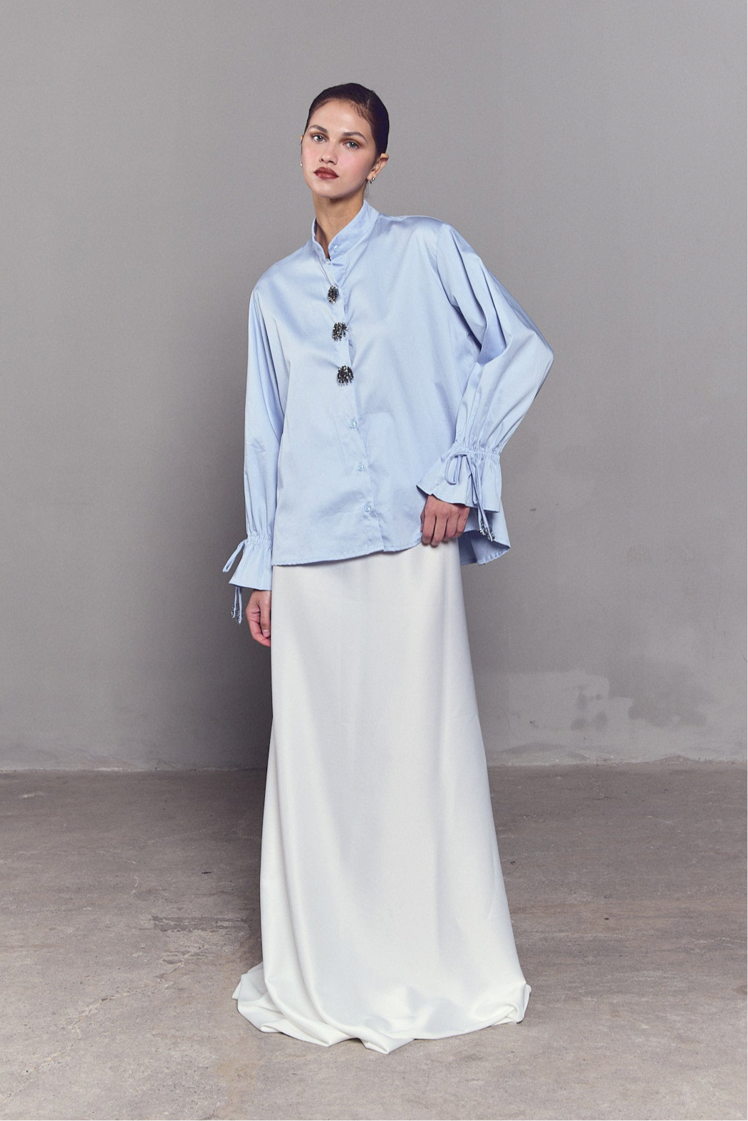 Camisa Chiara Baby Blue