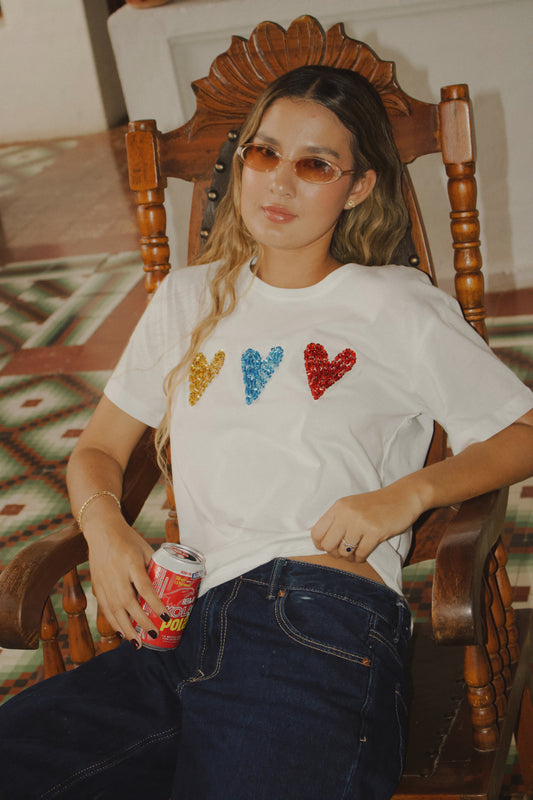 WORLD EDITION LIMITED T-SHIRT LOVE HANDMADE