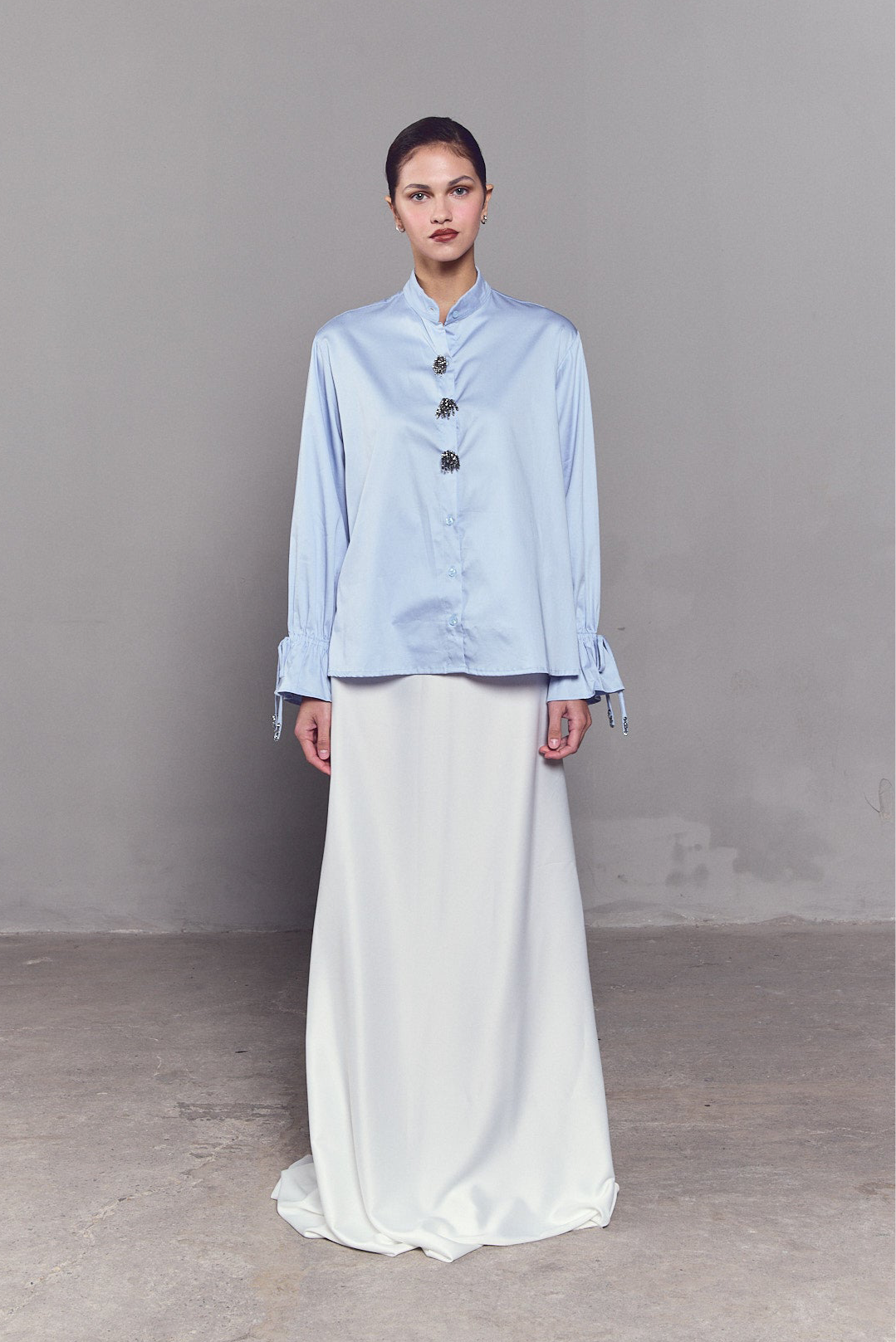 Camisa Chiara Baby Blue