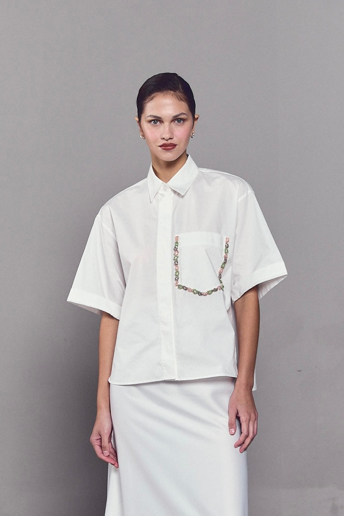 Camisa Crystals
