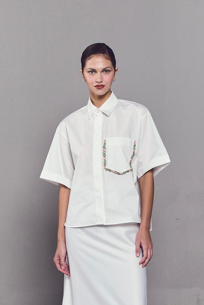 Camisa Crystals