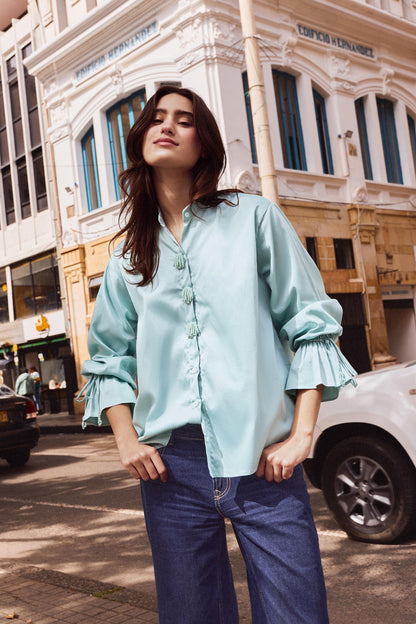 Camisa Chiara Pistacho