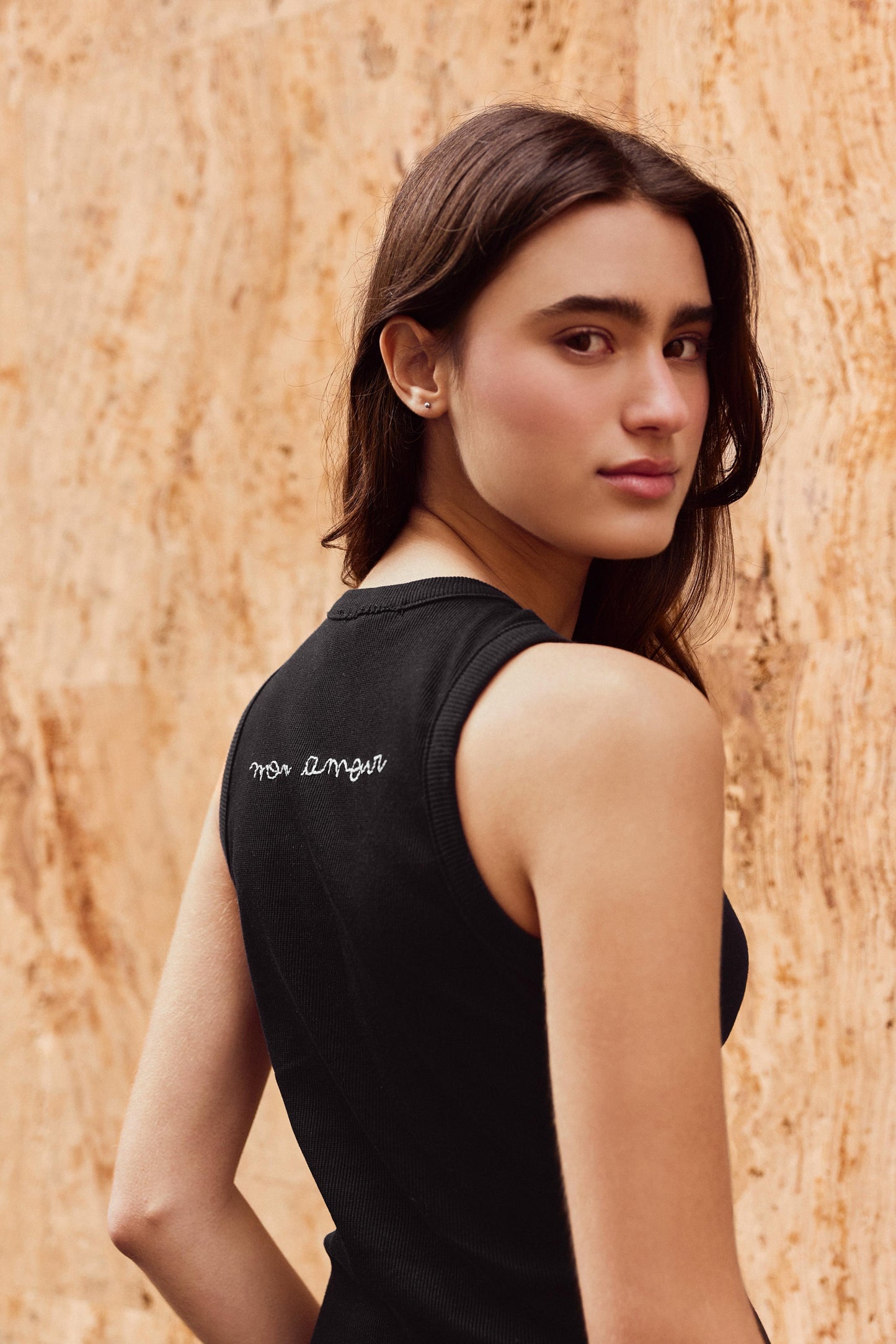 Tank Top Black Mon Amour