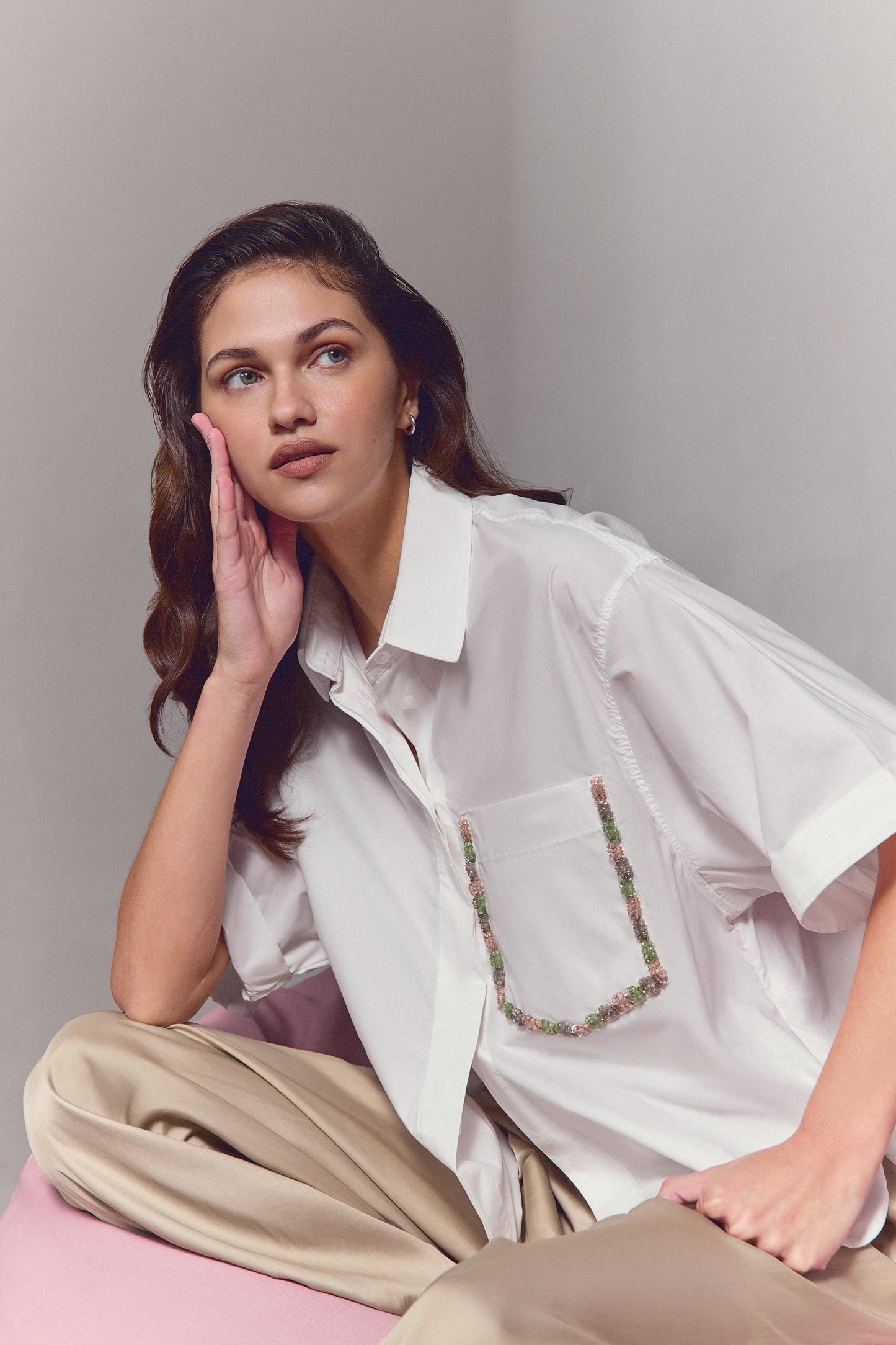 Camisa Crystals