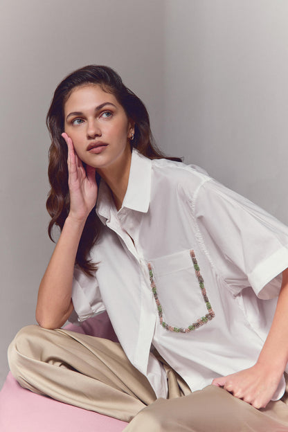 Camisa Crystals