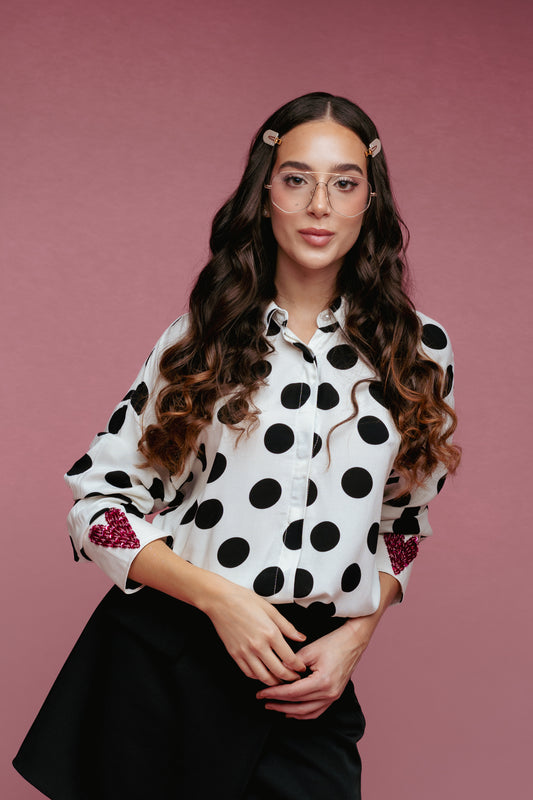 Camisa Valentine Lunares