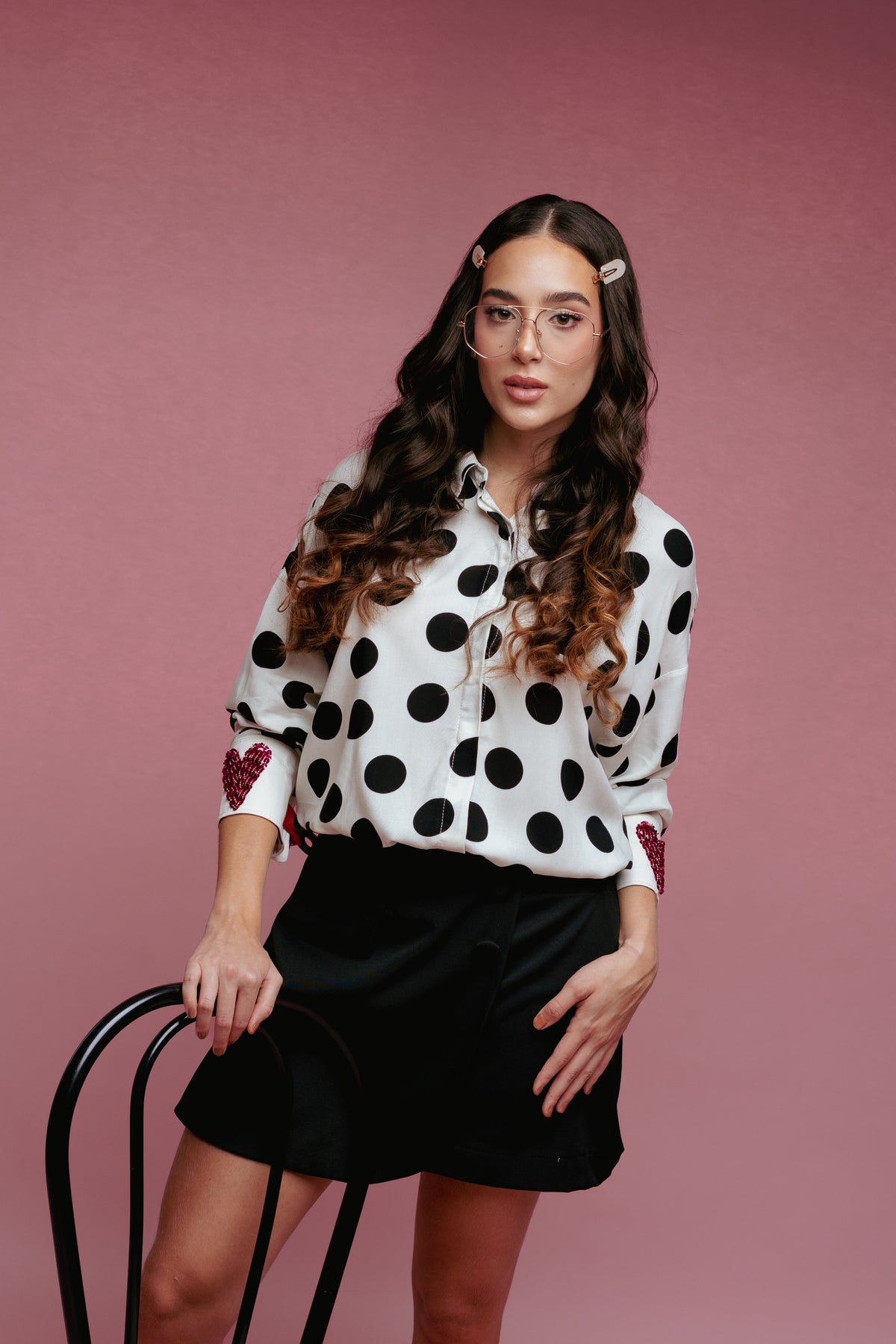 Camisa Valentine Lunares