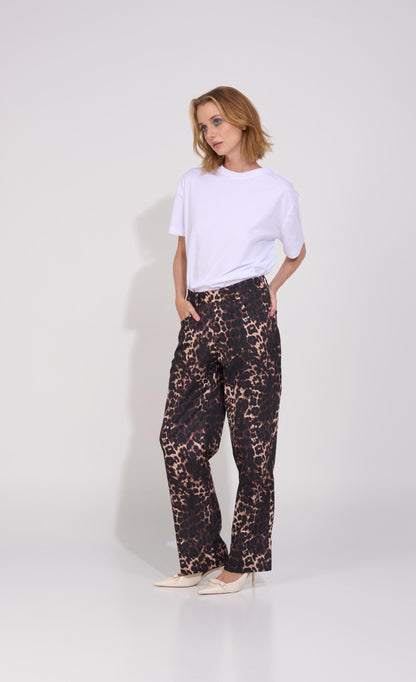 Pantalon Leopard